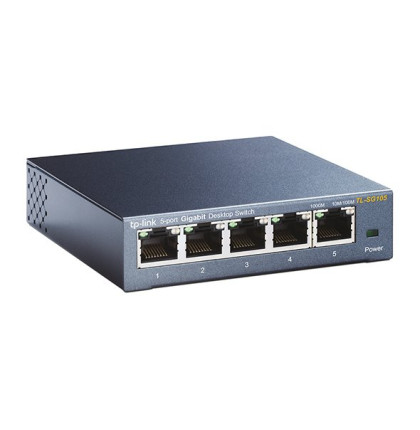 Switch TP-Link TL-SG105S 5x GLan, kov