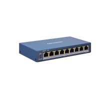 DS-3E1309P-EI 8x POE | 9x 100 Mb | 1x 1 Gb LAN | výkon 110 W | Smart-management | dosah…