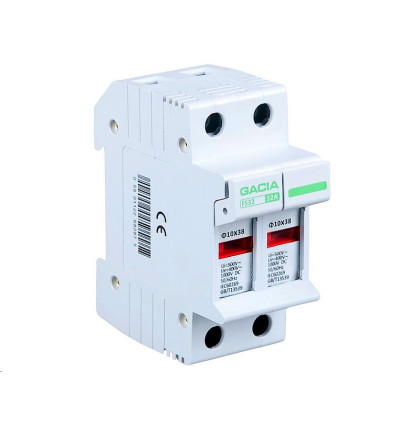 Pojistkový odpojovač VCX GACIA PRO FS32, 2P, 32A, 1kV, na DIN lištu Pojistkový odpojovač VCX GACIA PRO FS32, 2P, 32A, 1kV, na DIN lištu