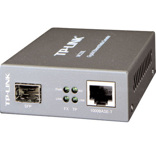 Převodník TP-Link MC220L Transceiver, 1G RJ45, SFP Převodník TP-Link MC220L Transceiver, 1G RJ45, SFP