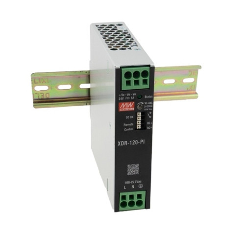 MEAN WELL XDR-120-36PI Průmyslový prémiový zdroj na DIN lištu 120W 36V MEAN WELL XDR-120-36PI Průmyslový prémiový zdroj na DIN lištu 120W 36V