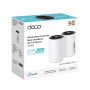 WiFi router TP-Link Deco PX10(2-pack) AX1500, WiFi 6, 3x GLAN, Powerline AV1000, 2,4/5GHz