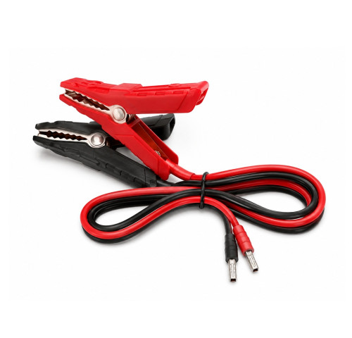 Bateriový nabíjecí, propojovací kabel 2 m, 4 mm2, Svorka - Dutinka, pár (RVV4-CLIP-2) Bateriový nabíjecí, propojovací kabel 2 m, 4 mm2, Svorka - Dutinka, pár (RVV4-CLIP-2)