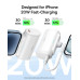 Powerbanka Baseus Compact 5000mAh, 20W, s konektorem Lightning bílá