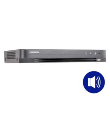 DS-7216HUHI-K2(S) 16-k | THD do 8 Mpx | Hybridní režim IP + THD | audio po koaxu|  H.265+ |…