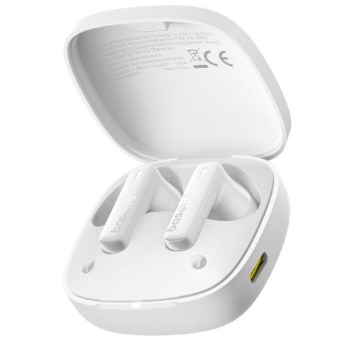 Bluetooth sluchátka Baseus Bowie E19 bílá