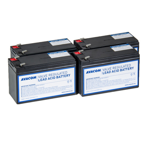 Avacom RBC116 bateriový kit pro renovaci (4ks baterií) - náhrada za APC Avacom RBC116 bateriový kit pro renovaci (4ks baterií) - náhrada za APC