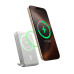 Powerbanka Baseus Nomos Qi2 10000mAh, 45W, s kabelem USB-C šedá