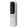 Doorbell, 4 Mp, 155°, IR 6m, AI Analytics, Wi-fi, H.264, HDR, PIR detektor, IP54, 12VDC/24VAC, bílá Doorbell, 4 Mp, 155°, IR 6m, AI Analytics, Wi-fi, H.264, HDR, PIR detektor, IP54, 12VDC/24VAC, bílá