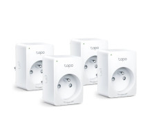 Chytrá zásuvka TP-Link Tapo P100(4-pack) regulace 230V přes IP, Cloud, WiFi