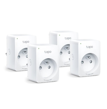 Chytrá zásuvka TP-Link Tapo P100(4-pack) regulace 230V přes IP, Cloud, WiFi