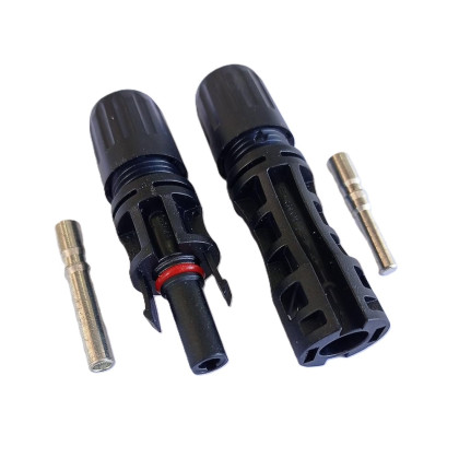 Solární konektory Sunpulse MC4 10mm2 (1pár) k fotovoltaickým panelům Solární konektory Sunpulse MC4 10mm2 (1pár) k fotovoltaickým panelům