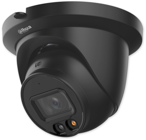 IPC-HDW2649TM-S-IL-0280B-BLACK černá 6Mpix, 30m IR a 20m bílé LED, WizSense 2, MIC