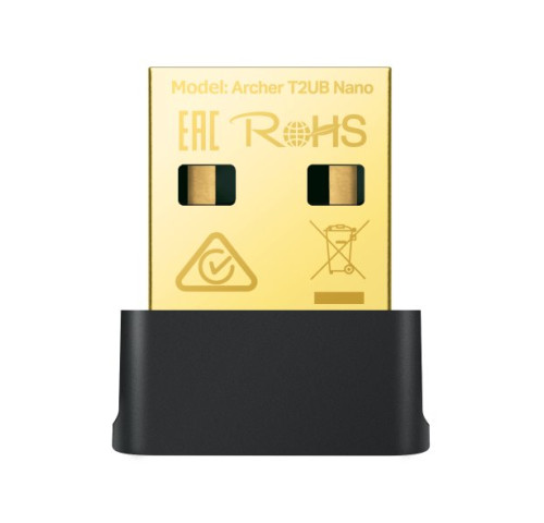 USB klient TP-Link Archer T2UB Nano AC 600 adaptér, 2,4/5GHz, Bluetooth 4.2, USB 2.0