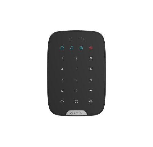 KeyPad Plus, bezdrátová dotyková klávesnice, DESFire, černá