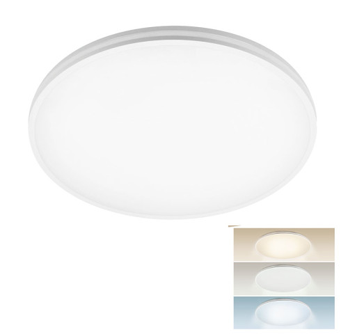 Solight LED osvětlení Corato s nastavitelnou wattáží a CCT, IP54, 16-24-32W, max. 3200lm, 3CCT, 38cm