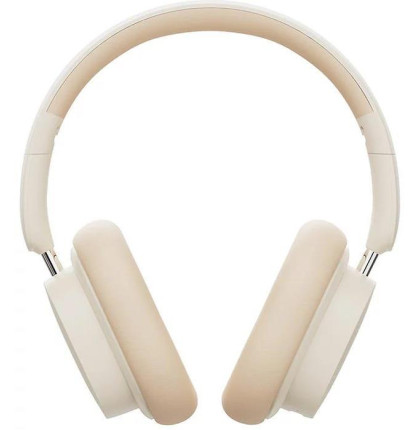 Bluetooth sluchátka Baseus Bowie D05 krémově bílá