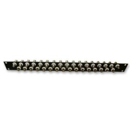 500-018 PATCH-1U/33BNC, patchpanel 19