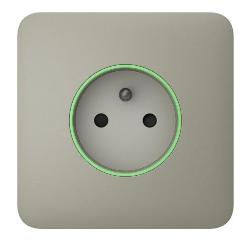 SoloCover (type E), přední panel pro Outlet, olive SoloCover (type E), přední panel pro Outlet, olive