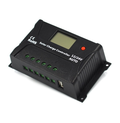 Solární regulátor SRNE PWM SR-HP2420 - 20A Solární regulátor SRNE PWM SR-HP2420 - 20A