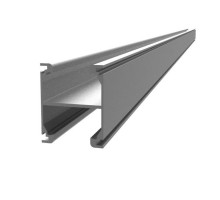 Hliníková lišta H Profil pro montáž solárních panelů, délka 1,5m