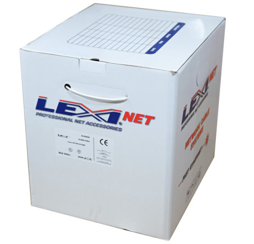 LEXI-Net kabel EZS 4 UTP PVC vodiče 4x0,5 Eca, 500m samoodvíjecí box LEXI-Net kabel EZS 4 UTP PVC vodiče 4x0,5 Eca, 500m samoodvíjecí box