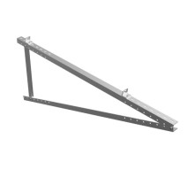 Držák solárního panelu trojúhelníkový VELKÝ - PEVNÁ konstrukce na rovnou střechu