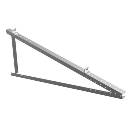 Držák solárního panelu trojúhelníkový VELKÝ - PEVNÁ konstrukce na rovnou střechu