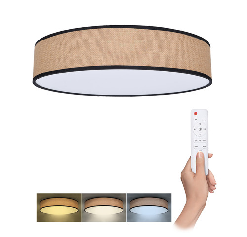 Solight LED osvětlení s dálkovým ovladačem Brownie, 48W, 3360lm, 40cm, změna chromatičnosti, stmívatelné Solight LED osvětlení s dálkovým ovladačem Brownie, 48W, 3360lm, 40cm, změna chromatičnosti, stmívatelné