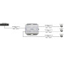 EXT-POE3 LAN a PoE extender, 1x RJ-45 vstup, 3x RJ-45 výstup, LAN 10/100Mbps, vstup… EXT-POE3 LAN a PoE extender, 1x RJ-45 vstup, 3x RJ-45 výstup, LAN 10/100Mbps, vstup…