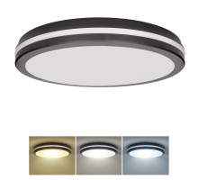 Solight LED osvětlení Gari, 44W, 3960lm, 3CCT, IP65, 40cm, černá