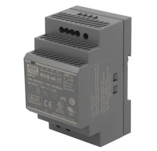 CP-PR-157 Napájecí zdroj na DIN lištu 12V/4.5A CP-PR-157 Napájecí zdroj na DIN lištu 12V/4.5A