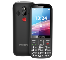Telefon myPhone Halo 4 LTE Senior černý