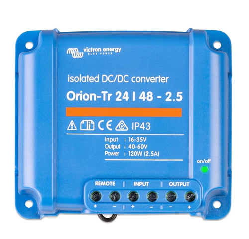 DC/DC konvertor z 24V na 48V Orion-Tr 24/48- 2,5A (120W)