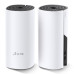 WiFi router TP-Link Deco E4 (2-Pack) 2x LAN/ 300Mbps 2,4GHz/ 867Mbps 5GHz