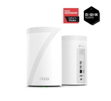 WiFi router TP-Link Deco BE68(2-pack) BE14000, WiFi 7, 1x 10GLAN, 1x 2.5GLAN,1x GALN, USB, 2,4/5/6GHz WiFi router TP-Link Deco BE68(2-pack) BE14000, WiFi 7, 1x 10GLAN, 1x 2.5GLAN,1x GALN, USB, 2,4/5/6GHz