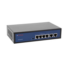 CP-DNW-HPU4H2-48-V2 Čtyřportový 10/100 Mbps PoE switch s 2x 10/100 Mbps uplinkem