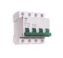 Jistič DC 25A/C 4P VCX XYDB7-25A, DC1000V, na DIN lištu