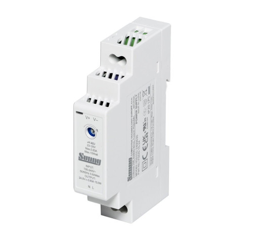 Sunny YSDS-15-24 průmyslový napájecí zdroj 24V 0,63A 15 W na DIN lištu