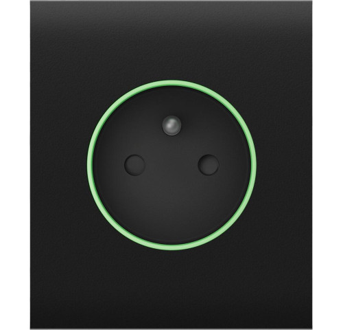 CenterCover (type E), přední panel pro Outlet, černý CenterCover (type E), přední panel pro Outlet, černý