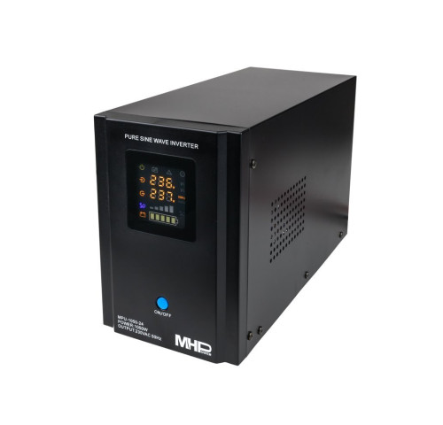 Záložní zdroj MHPower MPU-1050-24 - POUŽITÝ, UPS, 1050W, čistý sinus, 24V