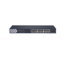 DS-3E0526P-E/M 24x POE | 24x 1 Gb | 2x 1 Gb SFP | snížený výkon 225 W | bez managementu |…