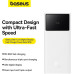 Powerbanka Baseus Star-Lord 20000mAh, 30W bílá
