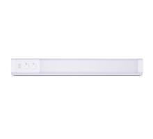 Solight LED kuchyňské svítidlo, 2x zásuvka, vypínač, 10W, 4100K, 51cm
