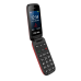Telefon CPA Halo 25 Senior červený s nabíjecím stojánkem