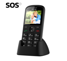 Telefon CPA Halo 21 Senior černý s nabíjecím stojánkem