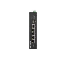 DS-3T0306HP 6 portový průmyslový switch - 1x HiPoE 90W 10/100Mbps + 3x PoE 30W…