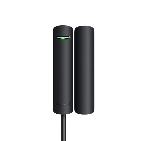 DoorProtect Plus Fibra, drát. mag. detektor, senzor otřesu a náklonu, černý