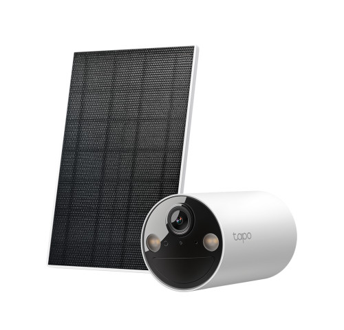 Kamera TP-Link Tapo C410 KIT 3MPx, venkovní, IP, WiFi, přísvit, baterie a panel A201 Kamera TP-Link Tapo C410 KIT 3MPx, venkovní, IP, WiFi, přísvit, baterie a panel A201