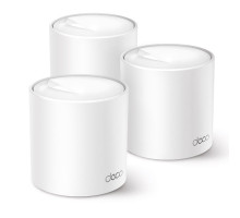 WiFi router TP-Link Deco X50(3-pack) AX3000, WiFi 6, 3x GLAN, / 574Mbps 2,4GHz/ 2402Mbps 5GHz